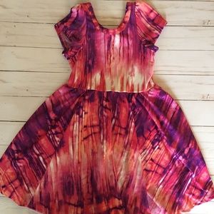 Lularoe Dot Dot Smile toddler girls dress